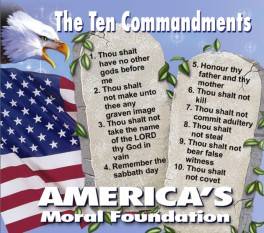 Ten Commandments refrigerator magnets
